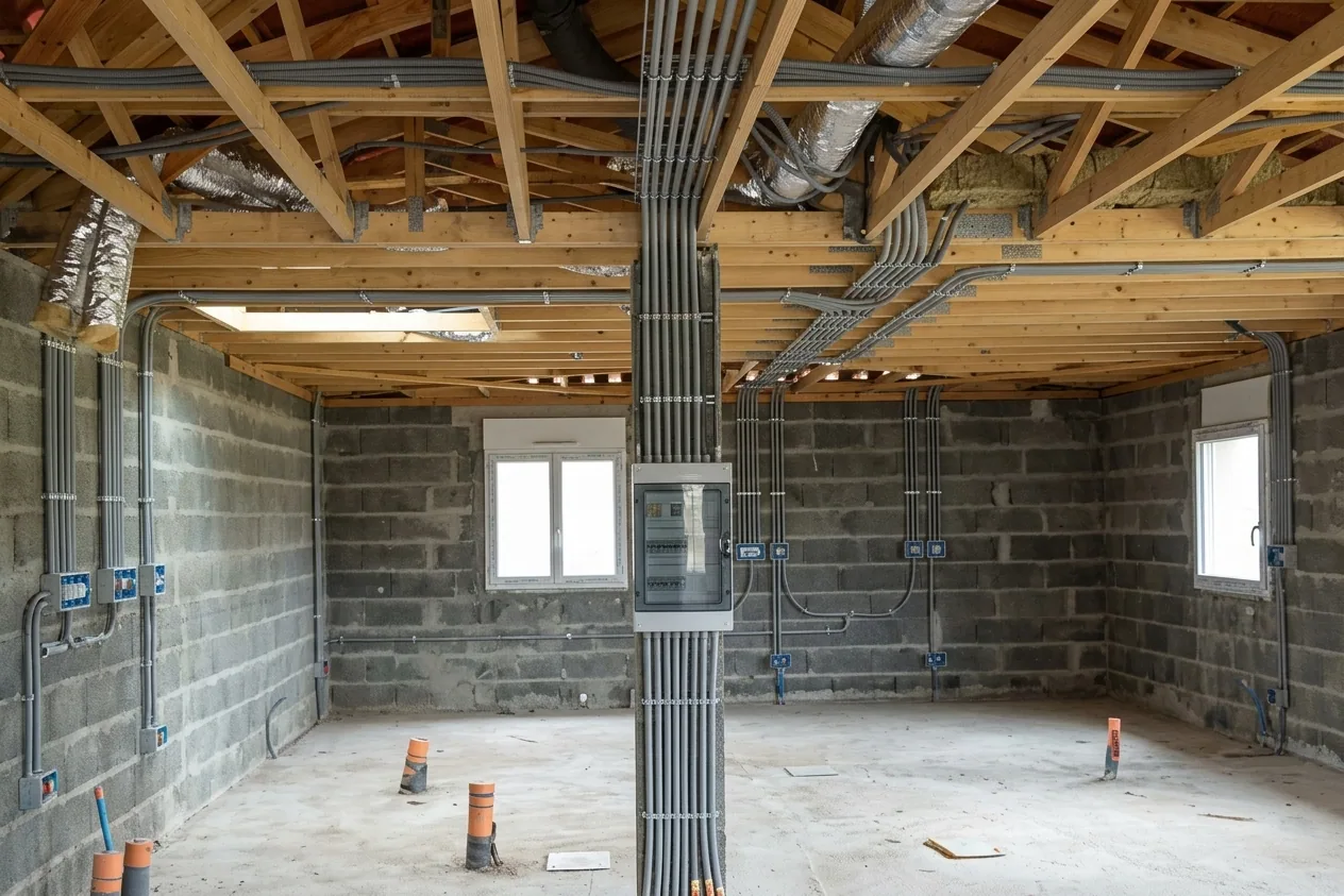 Électricien à Saint-Denis — après (chantier 3)